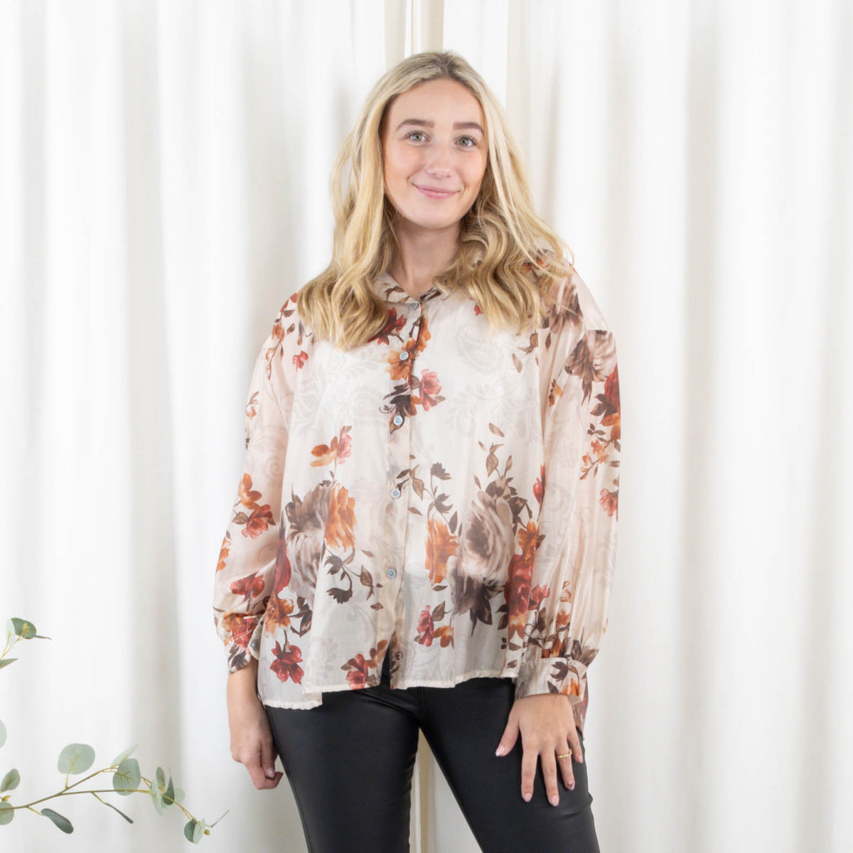Faith skjorte, Beige