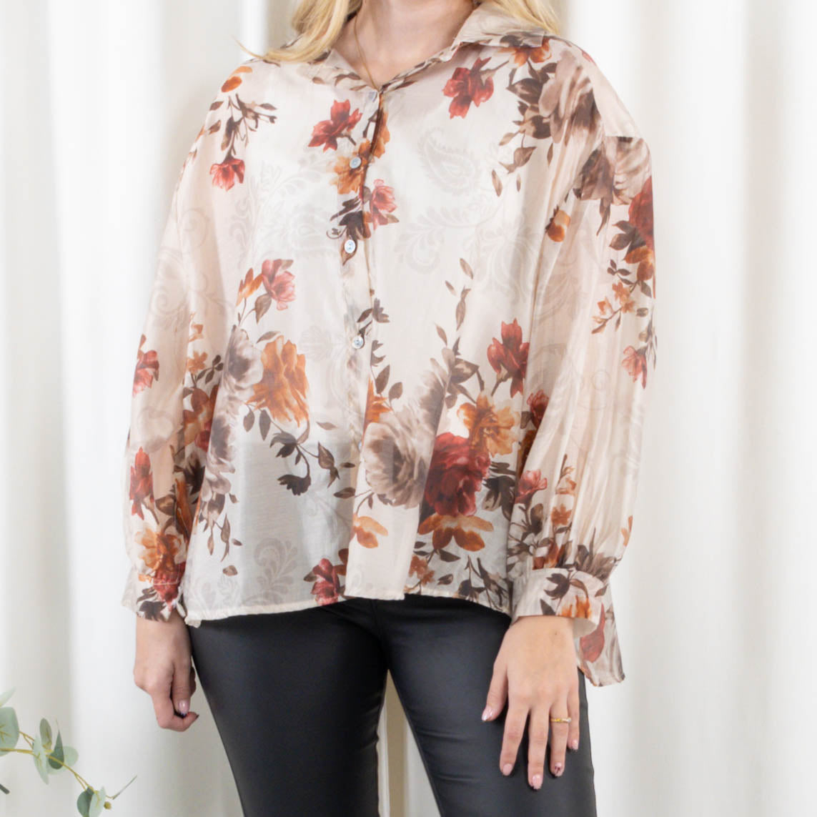 Faith skjorte, Beige