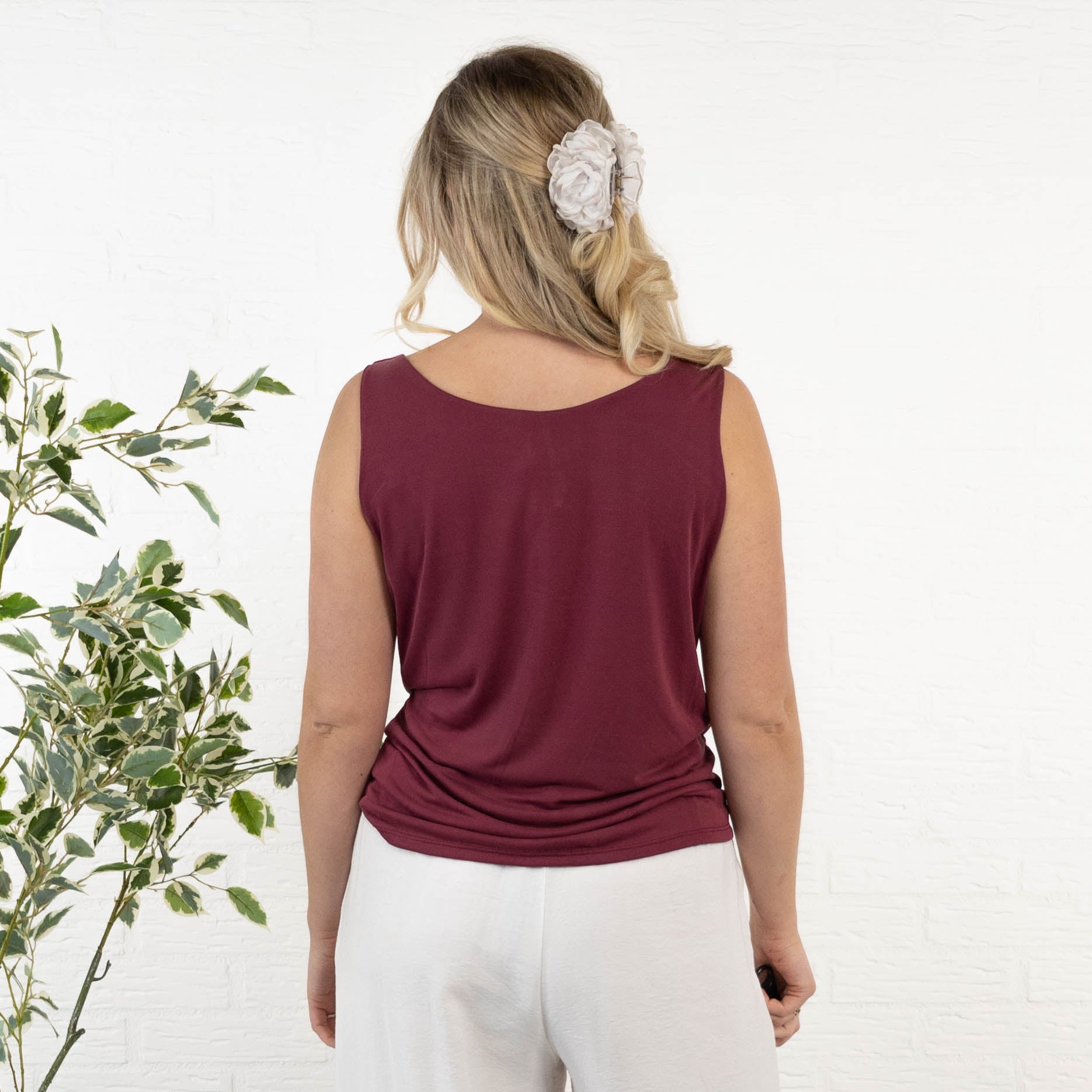 Melissa top, Bordeaux