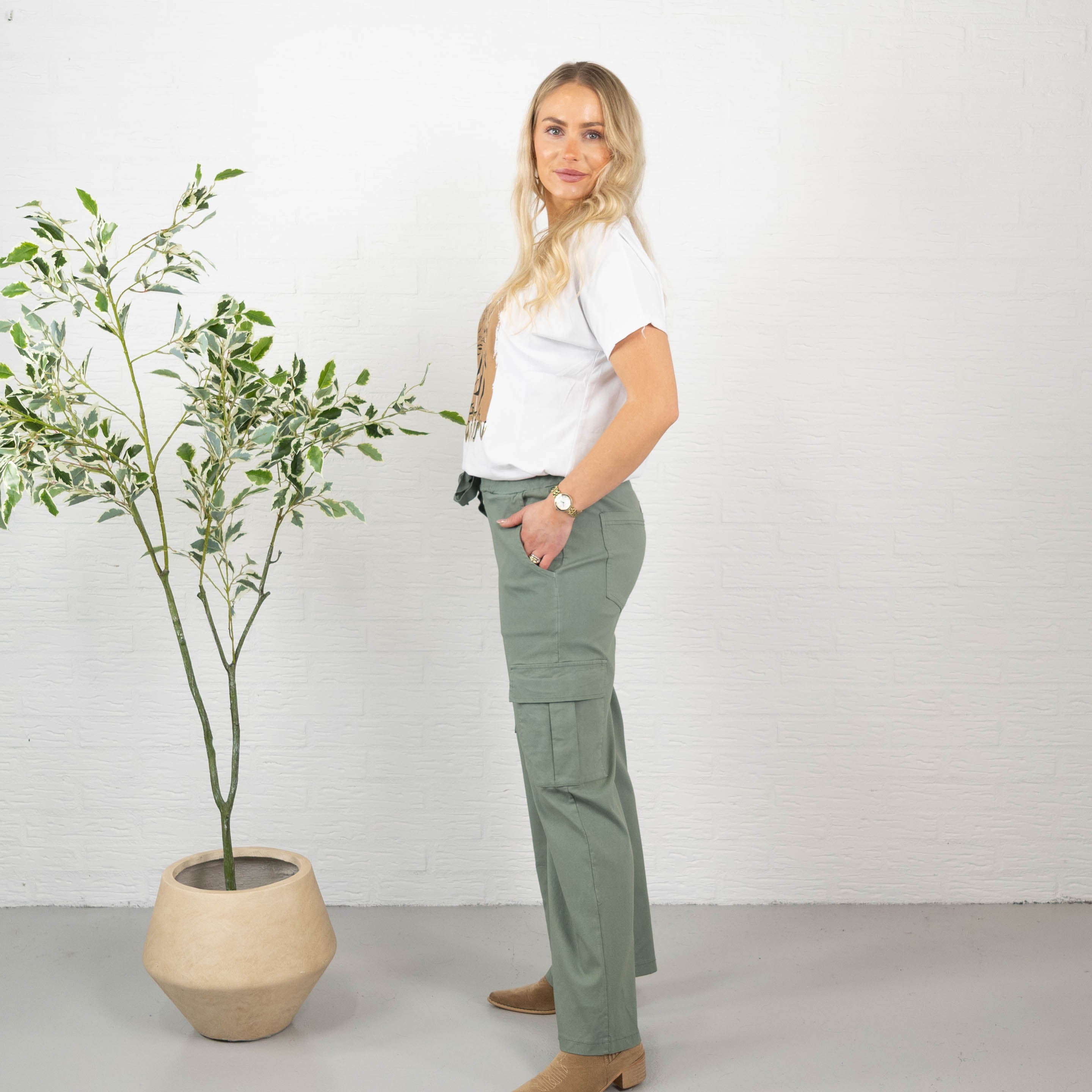 Taylor bukser, Khaki