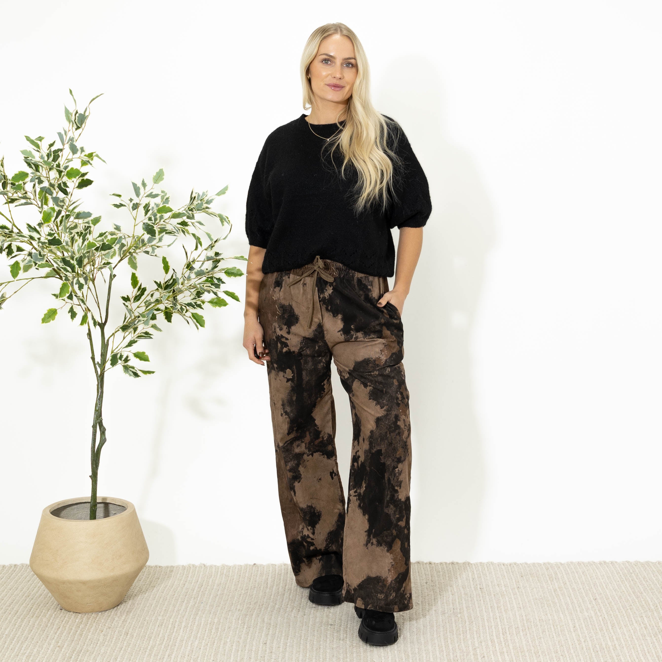 Jenny babyfløjlsbukser, Print 2