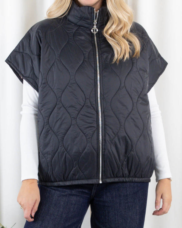 Ramona vest, Sort