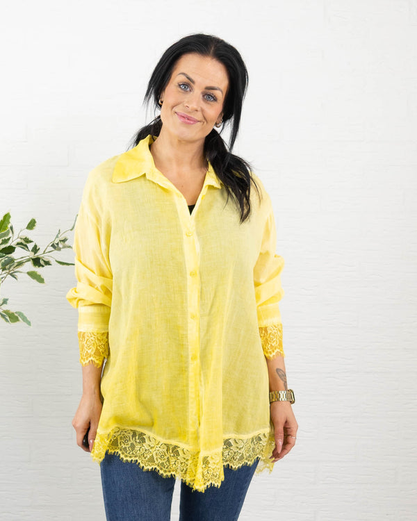 Blondie bluse, Gul