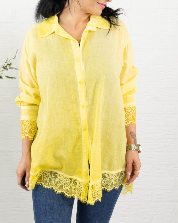 Blondie bluse, Gul
