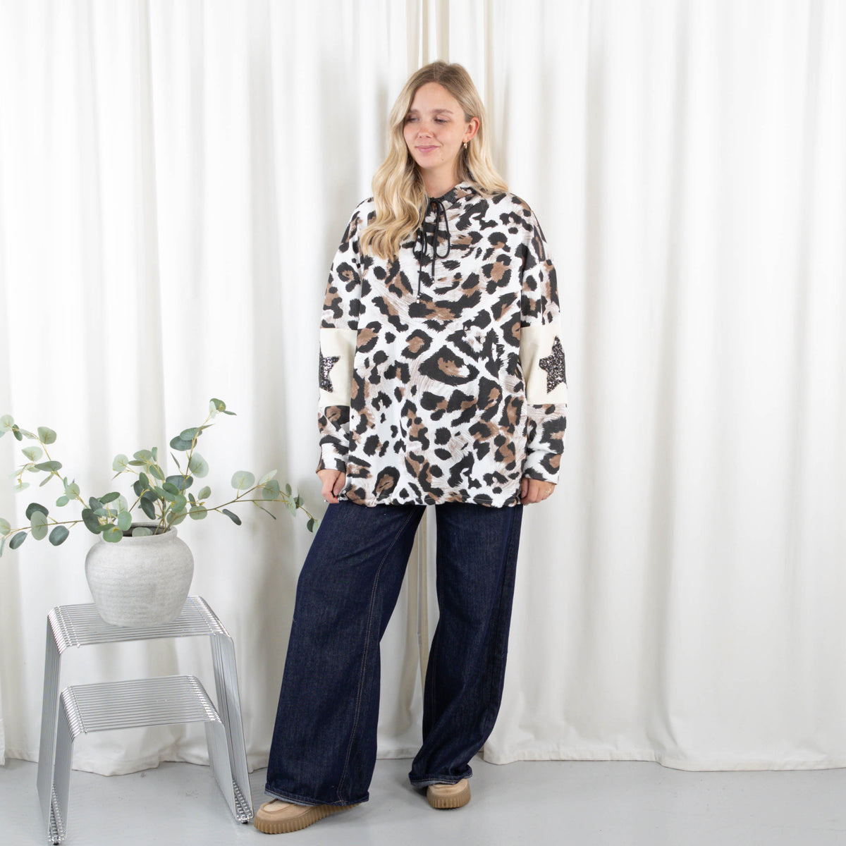 Valentina sweatshirt, Hvid