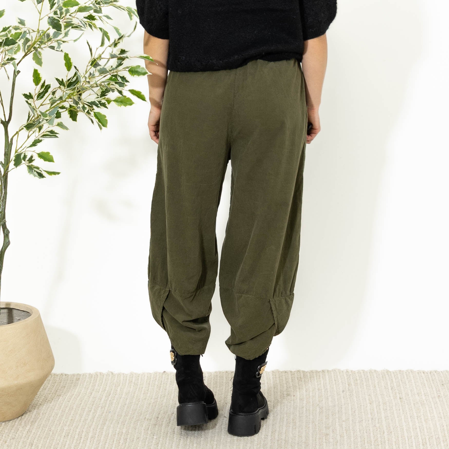 Doreen baggy bukser, Khaki