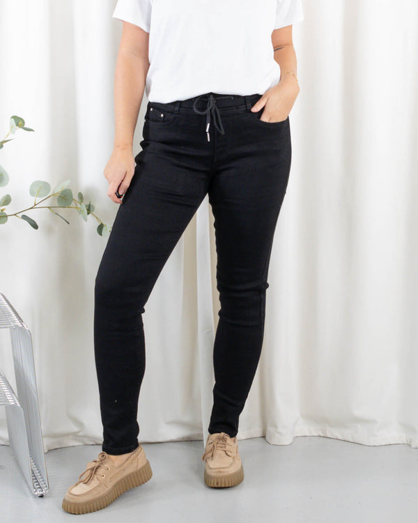 Asta jeggings, Sort