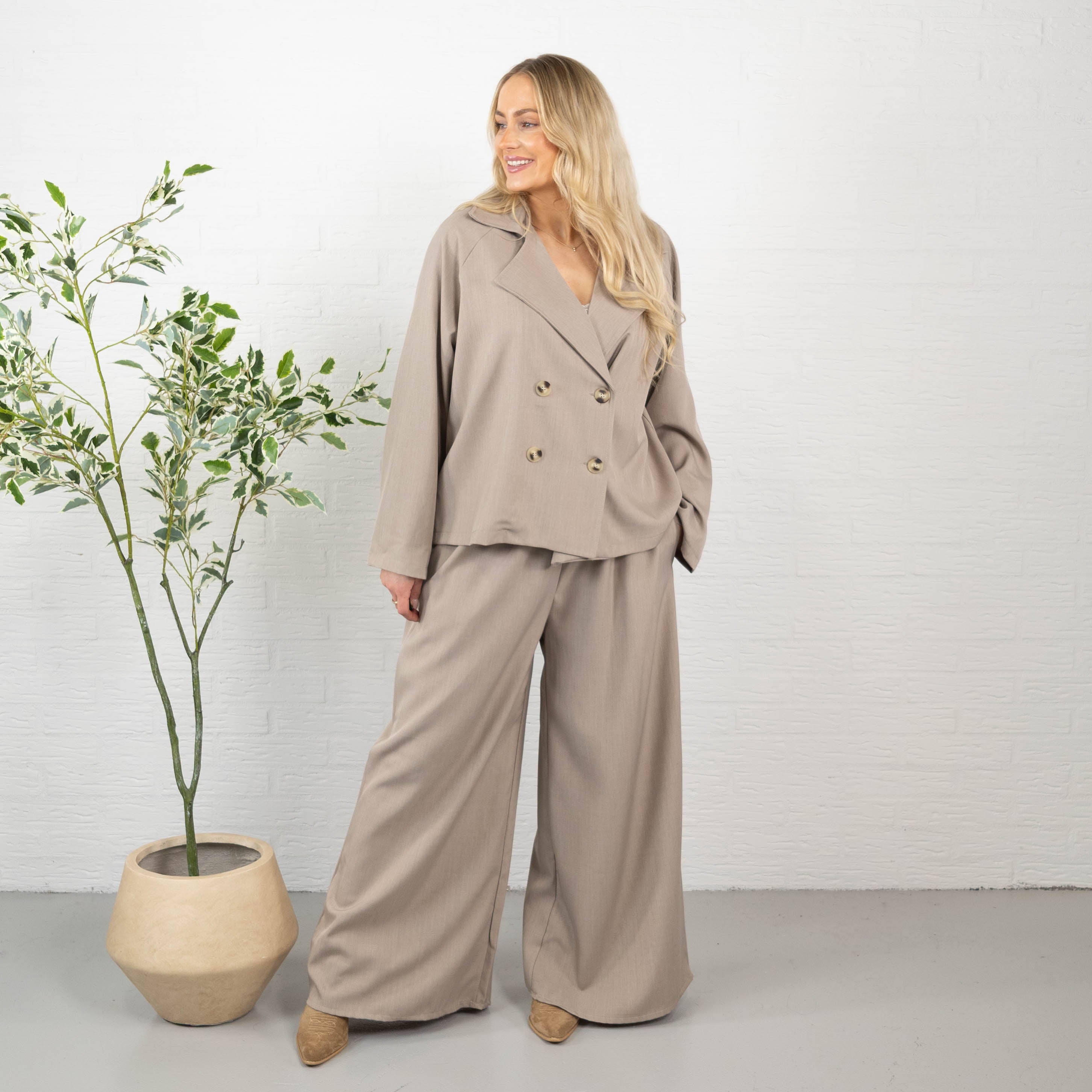 Sandra bukser, Beige