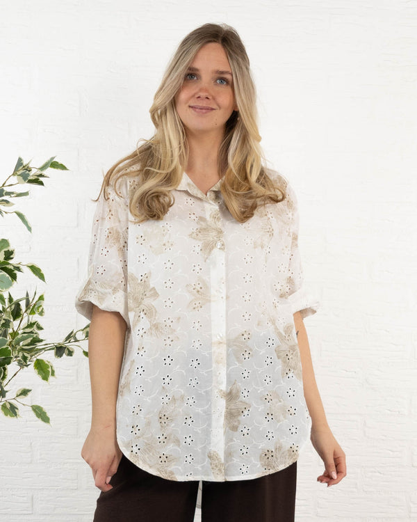 Patricia skjorte, Beige