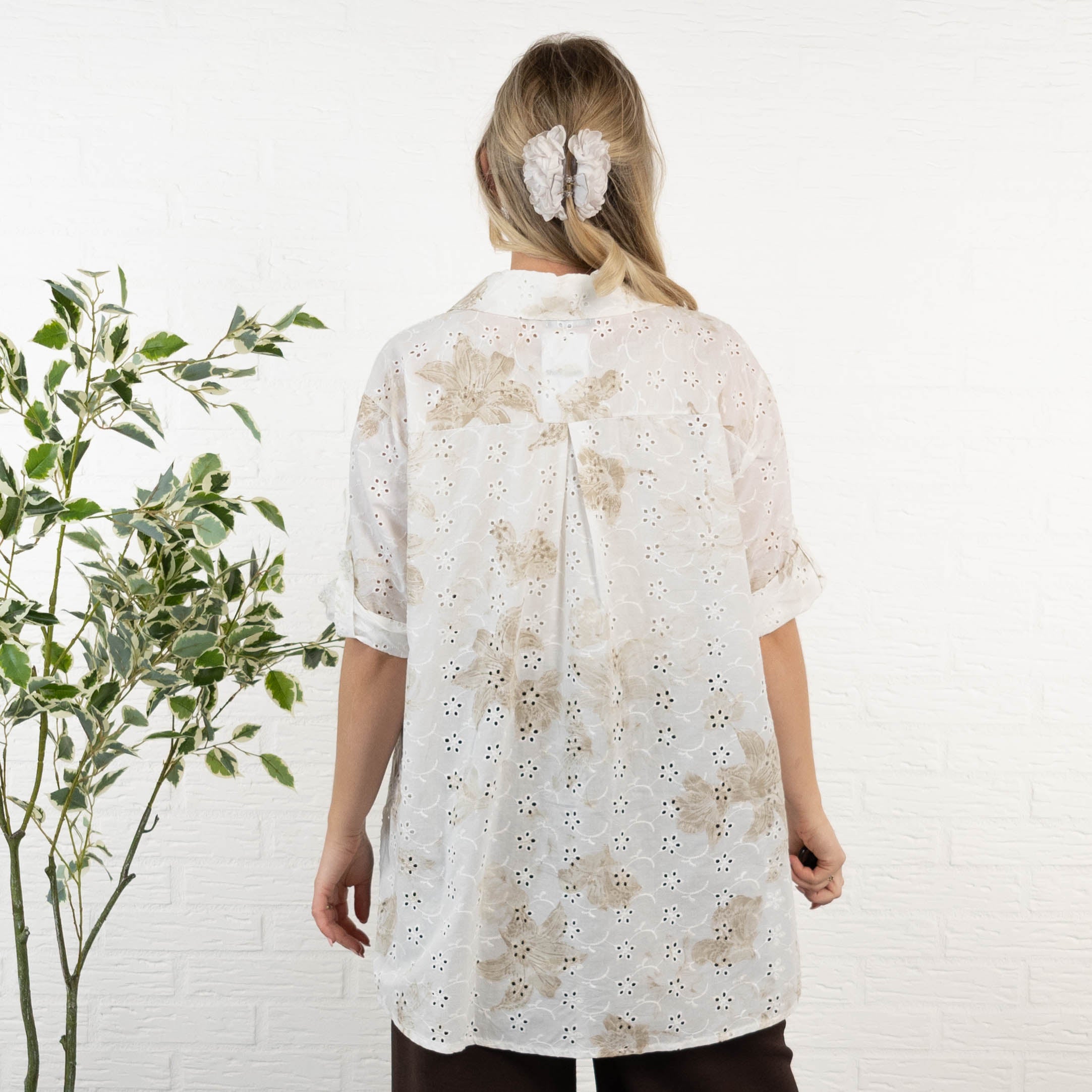 Patricia skjorte, Beige