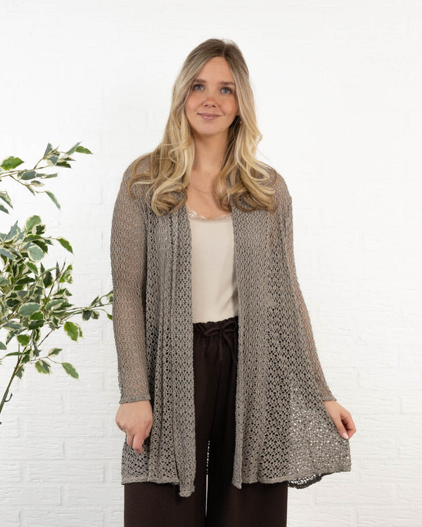 Paege cardigan, Taupe