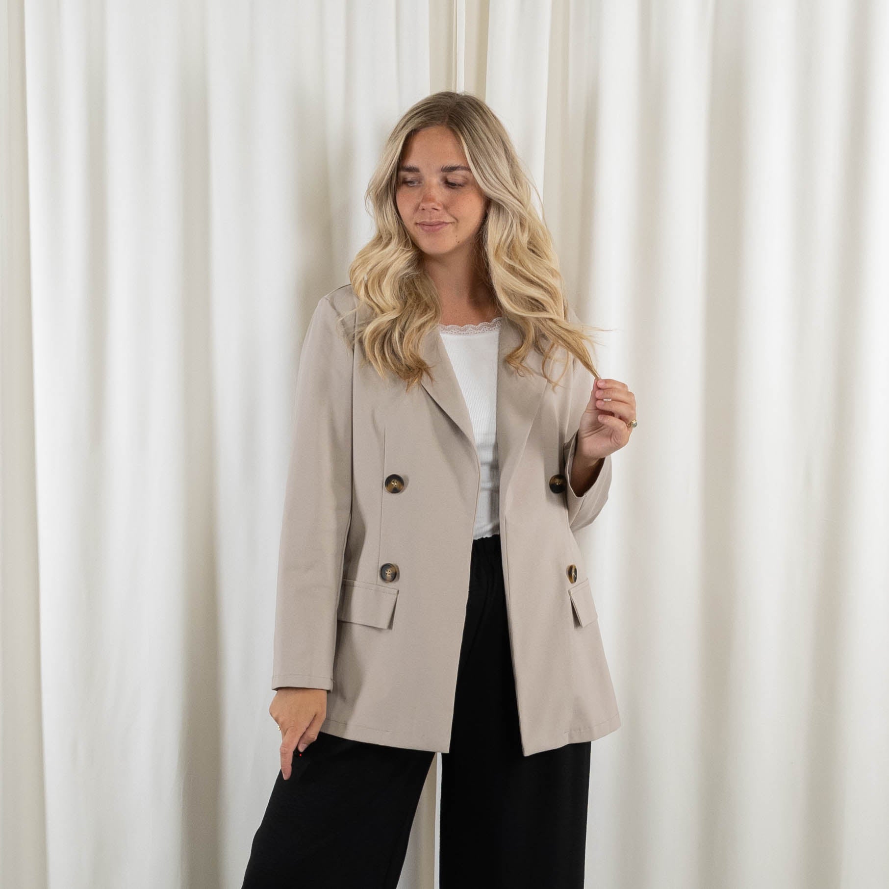 Orbit blazer, Taupe