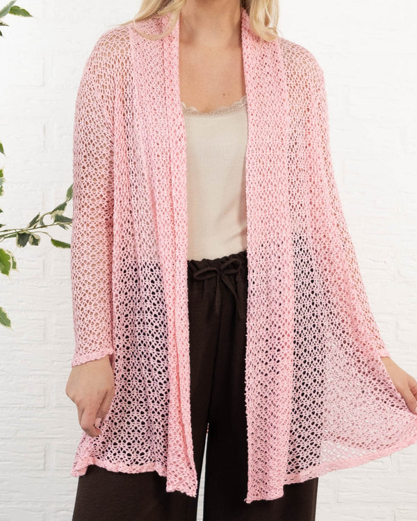 Paege cardigan, Lyserød