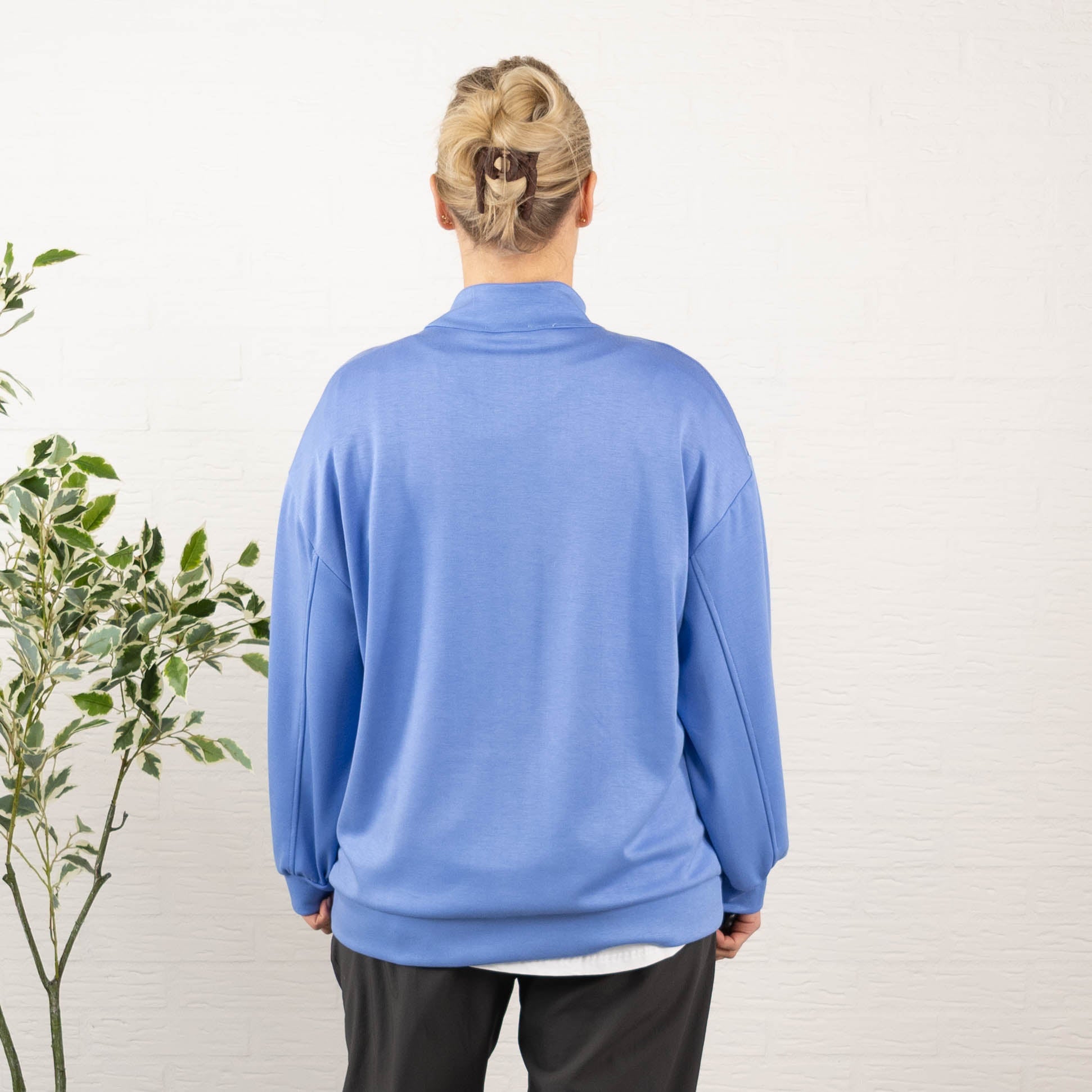 New York sweatshirt, Blå