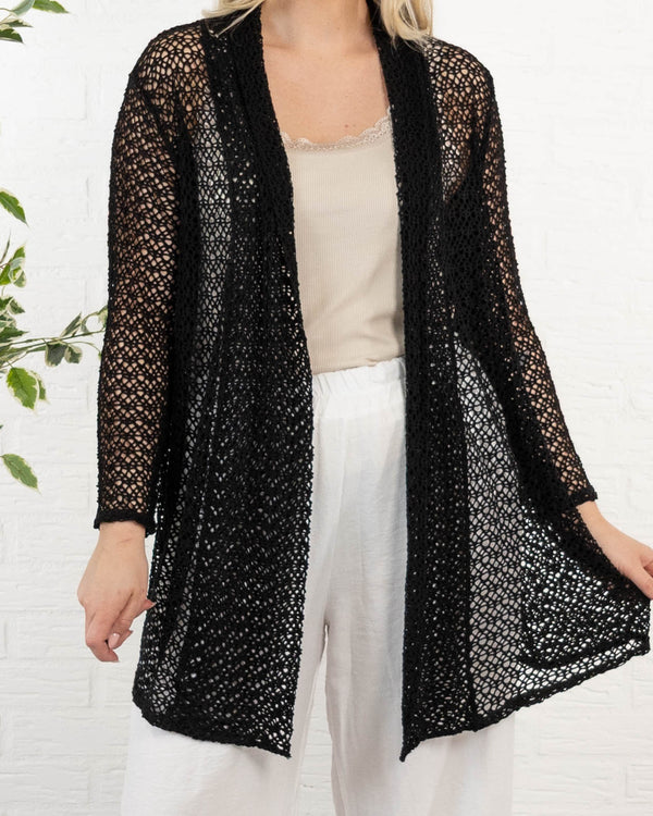 Paege cardigan, Sort