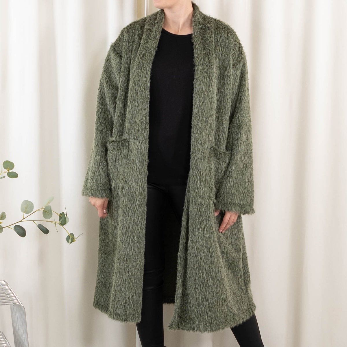 Rosanna cardigan, Khaki