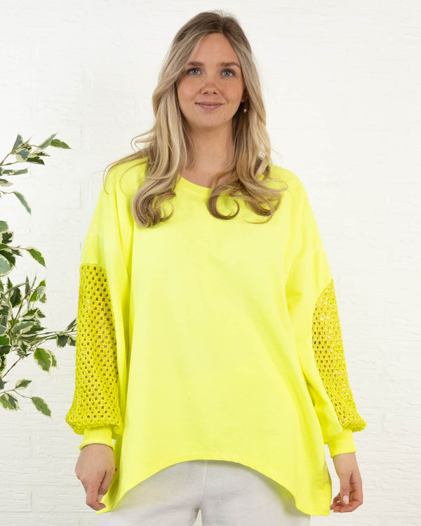 Sharon sweatshirt, Gul