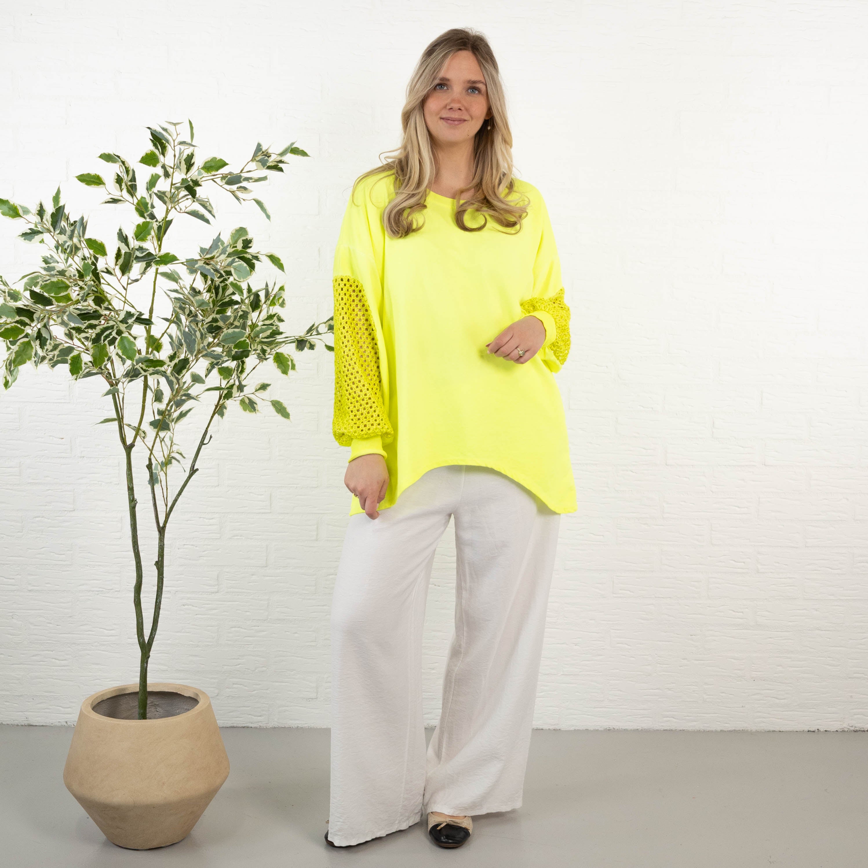 Sharon sweatshirt, Gul