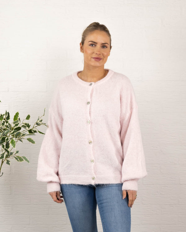 Nelly cardigan, Lyserød