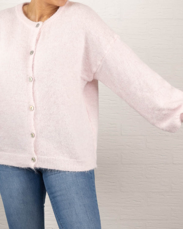 Nelly cardigan, Lyserød