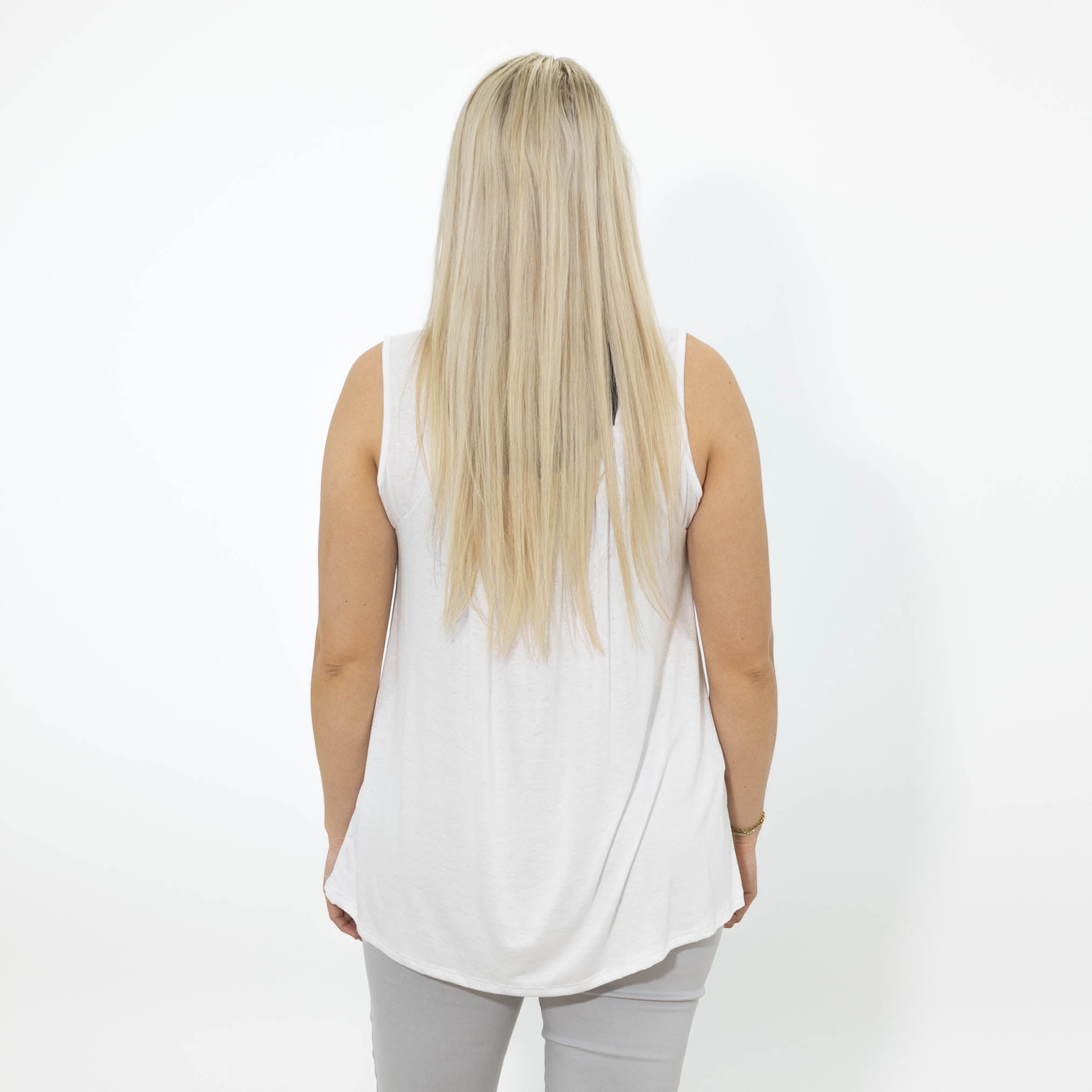 Amie top, Hvid