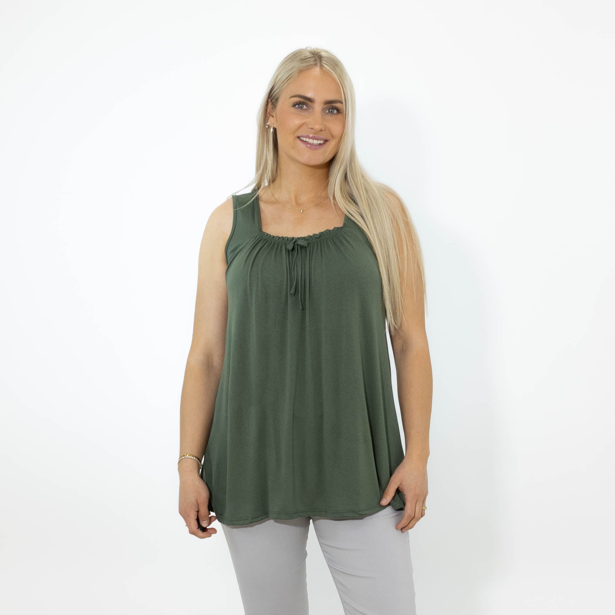 Amie top, Khaki