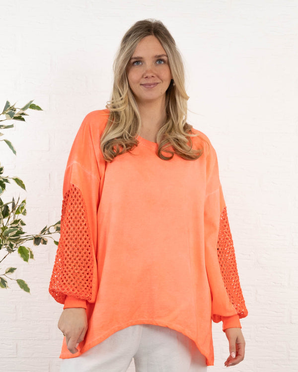 Sharon sweatshirt, Koral