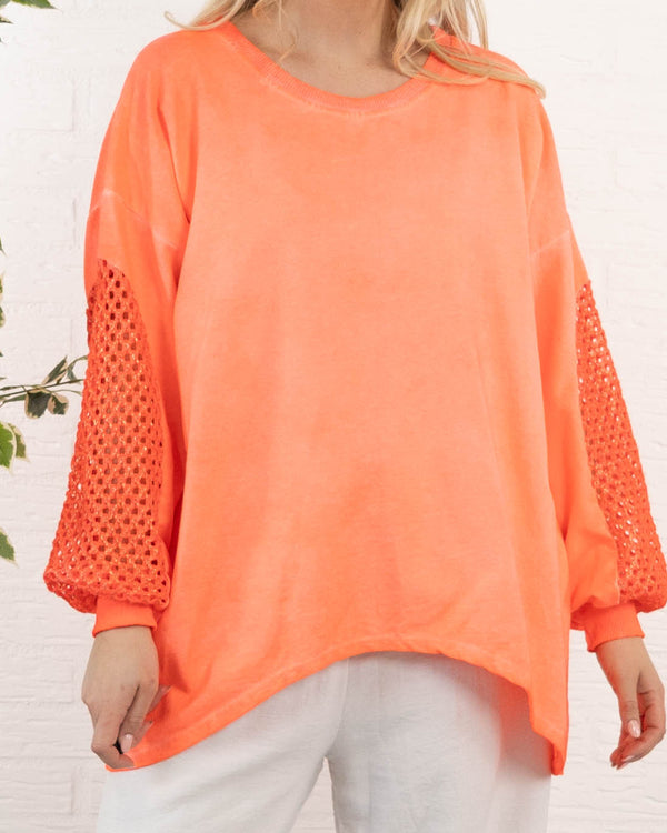 Sharon sweatshirt, Koral