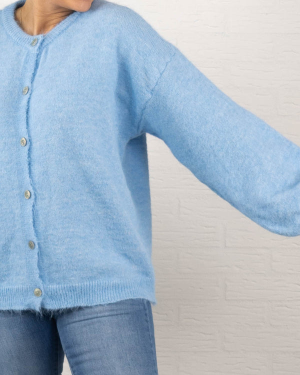 Nelly cardigan, Lyseblå