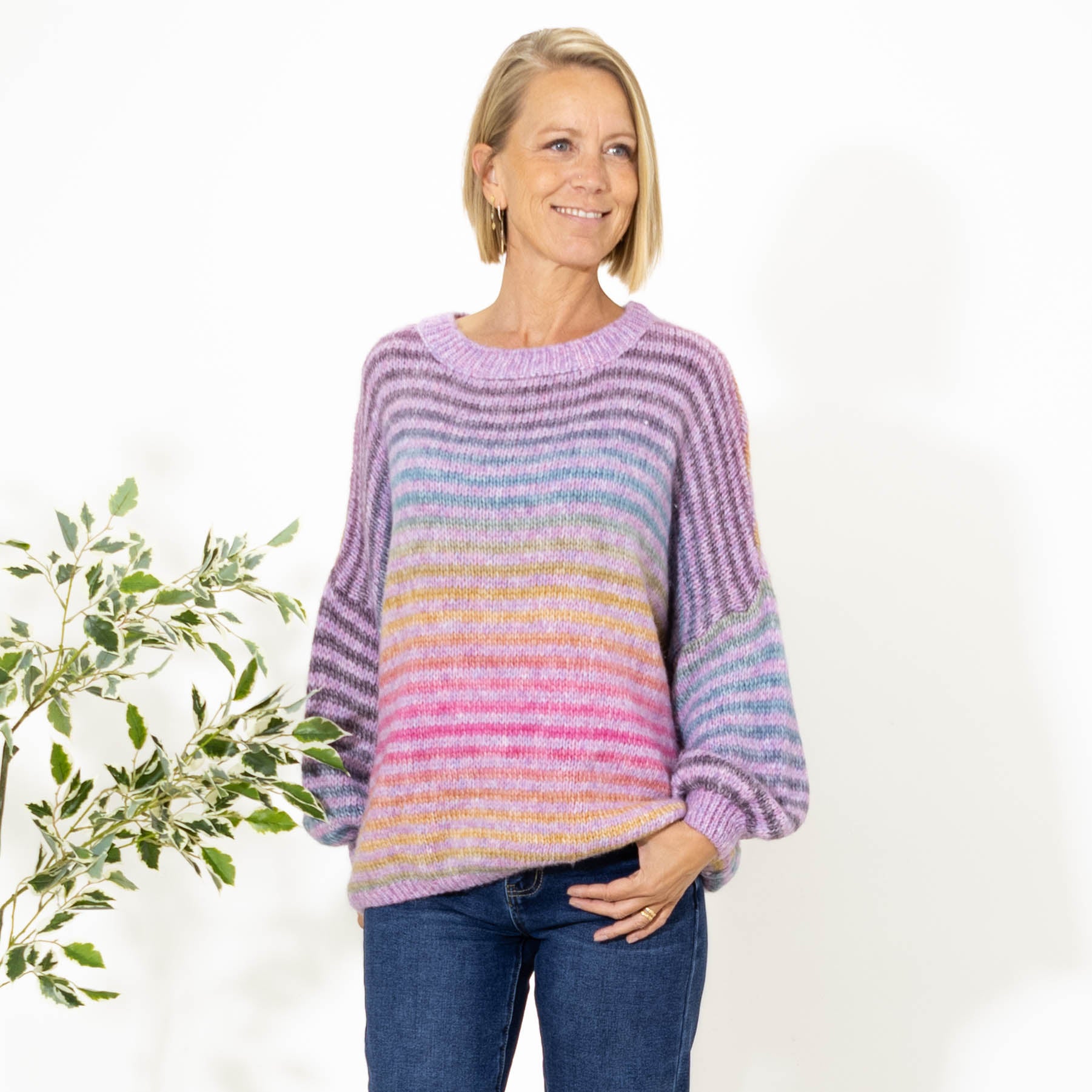 Tammy stribet strik, Lilla
