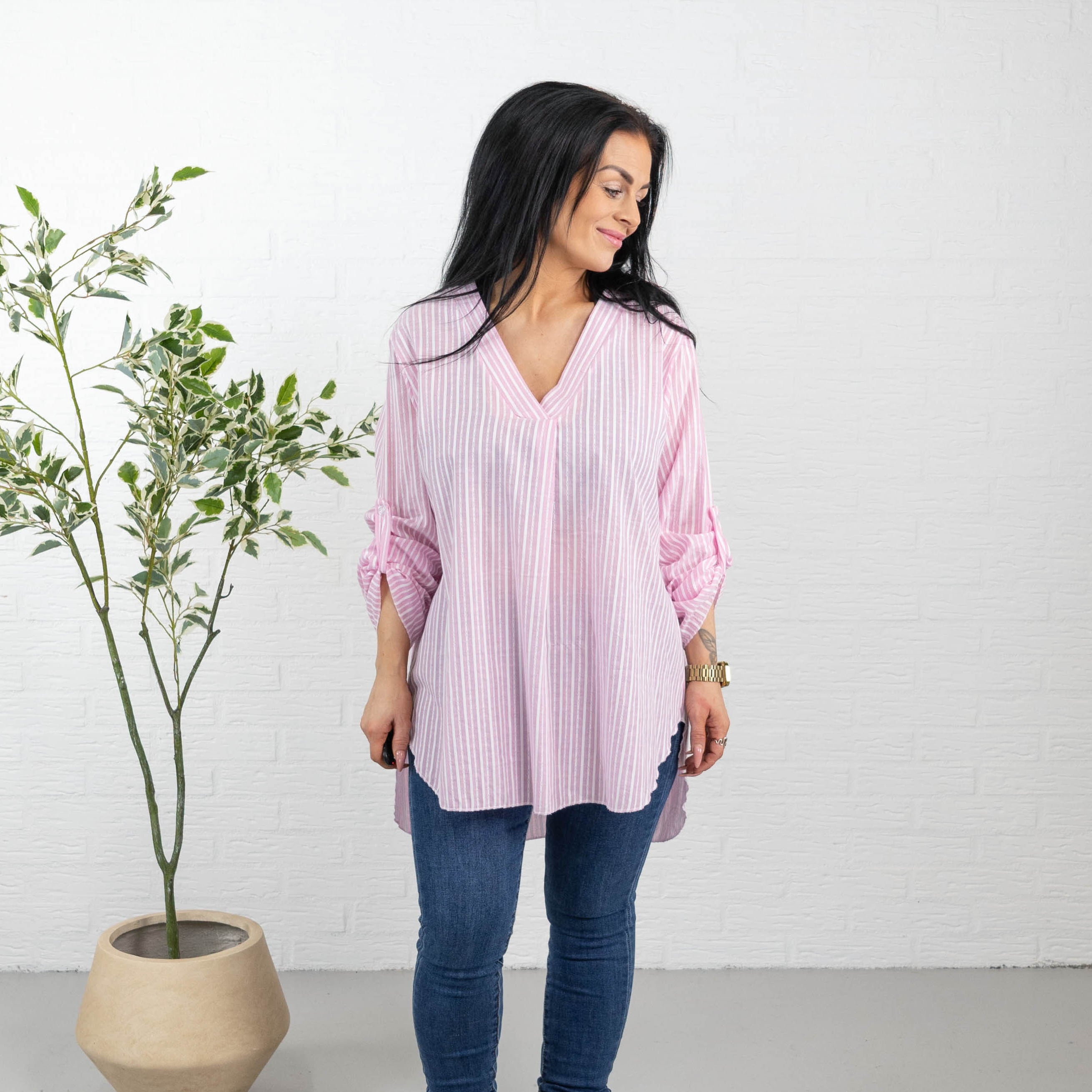 Kim tunika, Lyserød