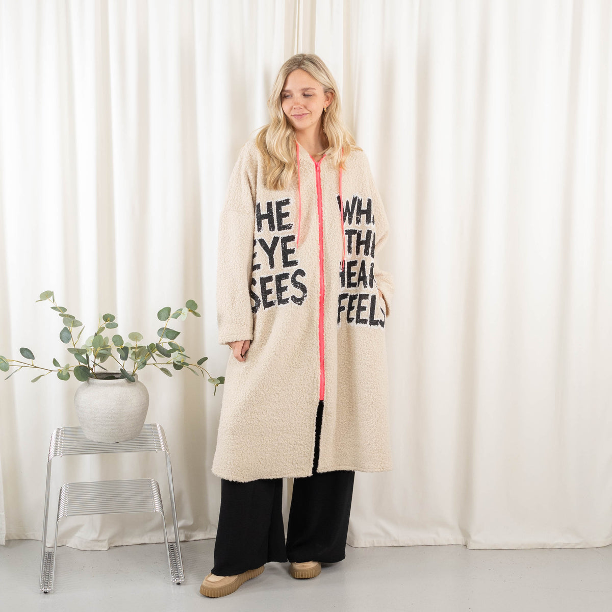 Amara jakke, Beige