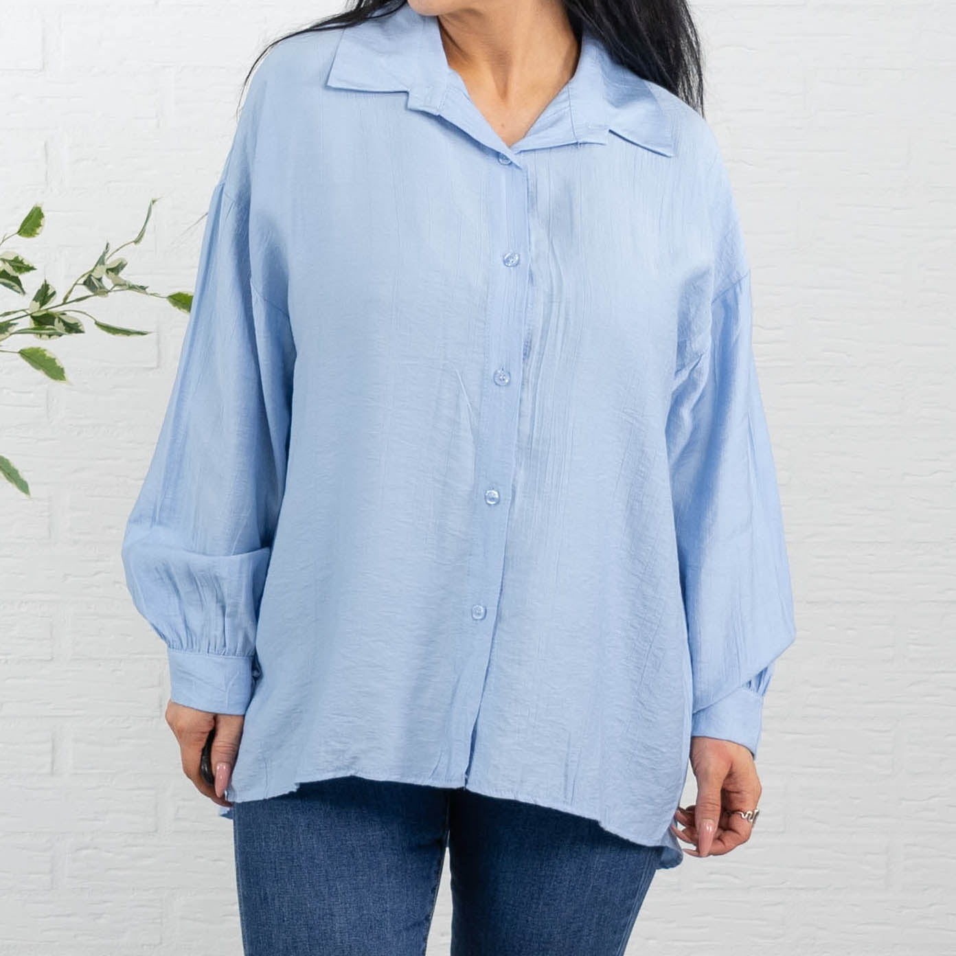Jane skjorte, Lyseblå