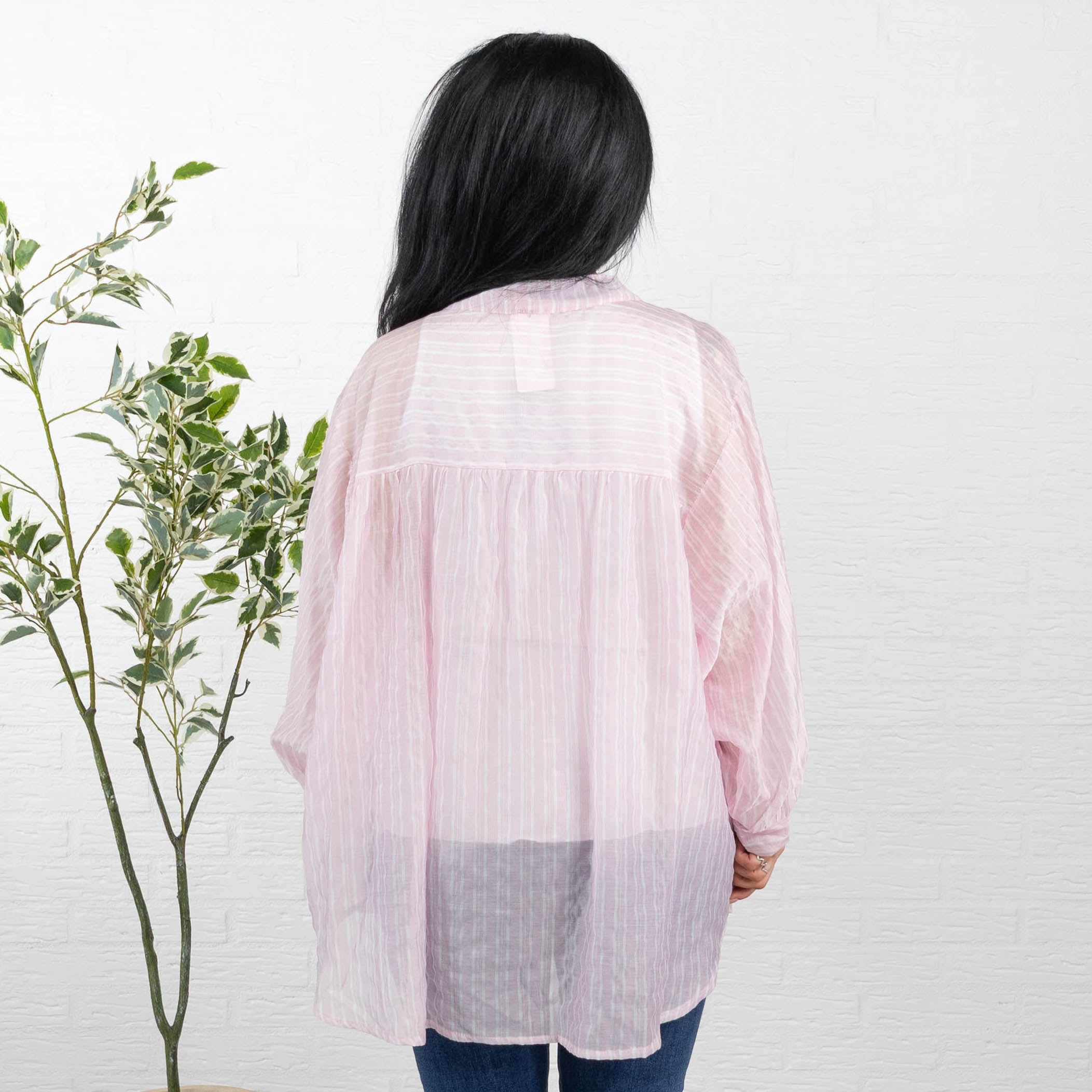 Leslie skjorte, Lyserød