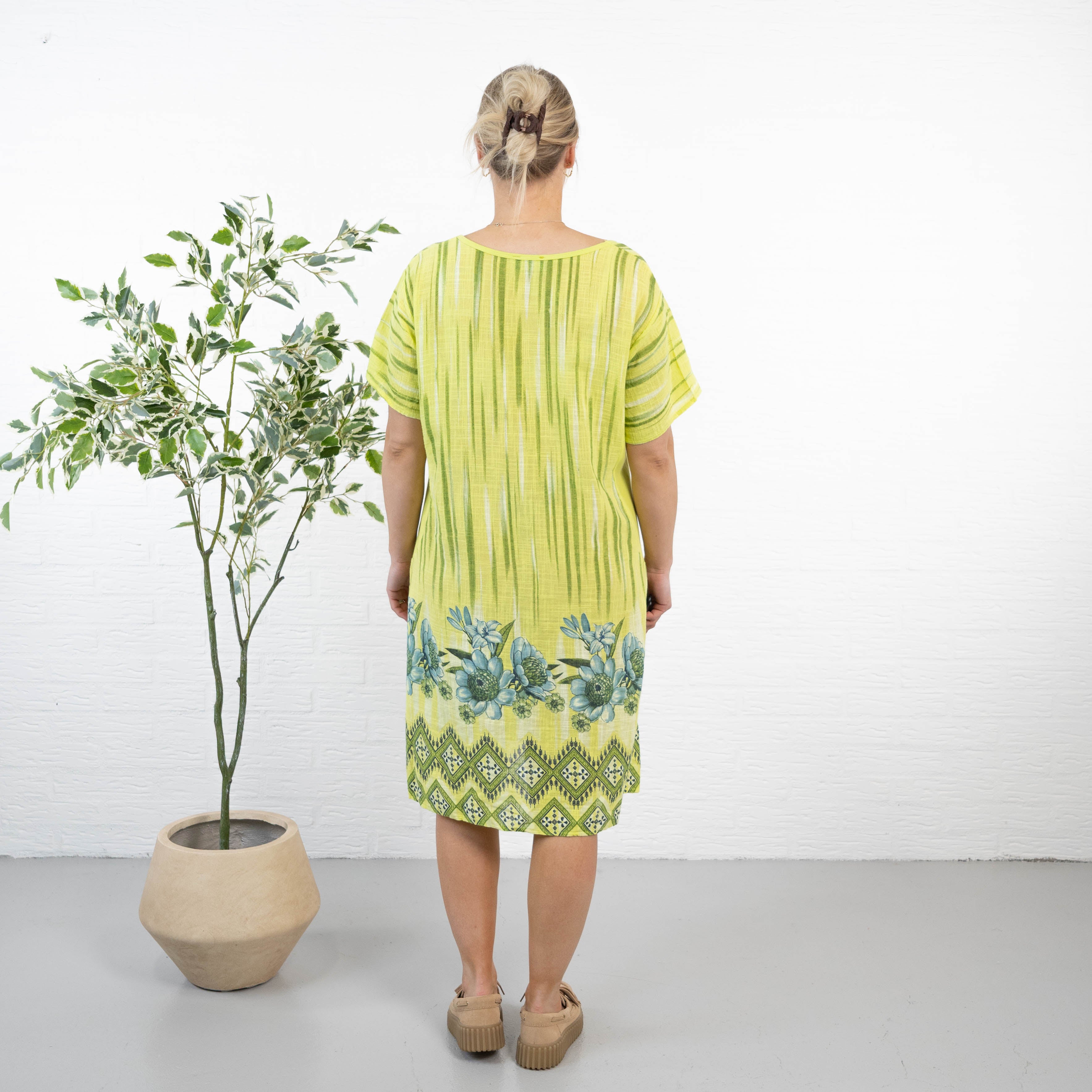 Pamela kjole, Lime