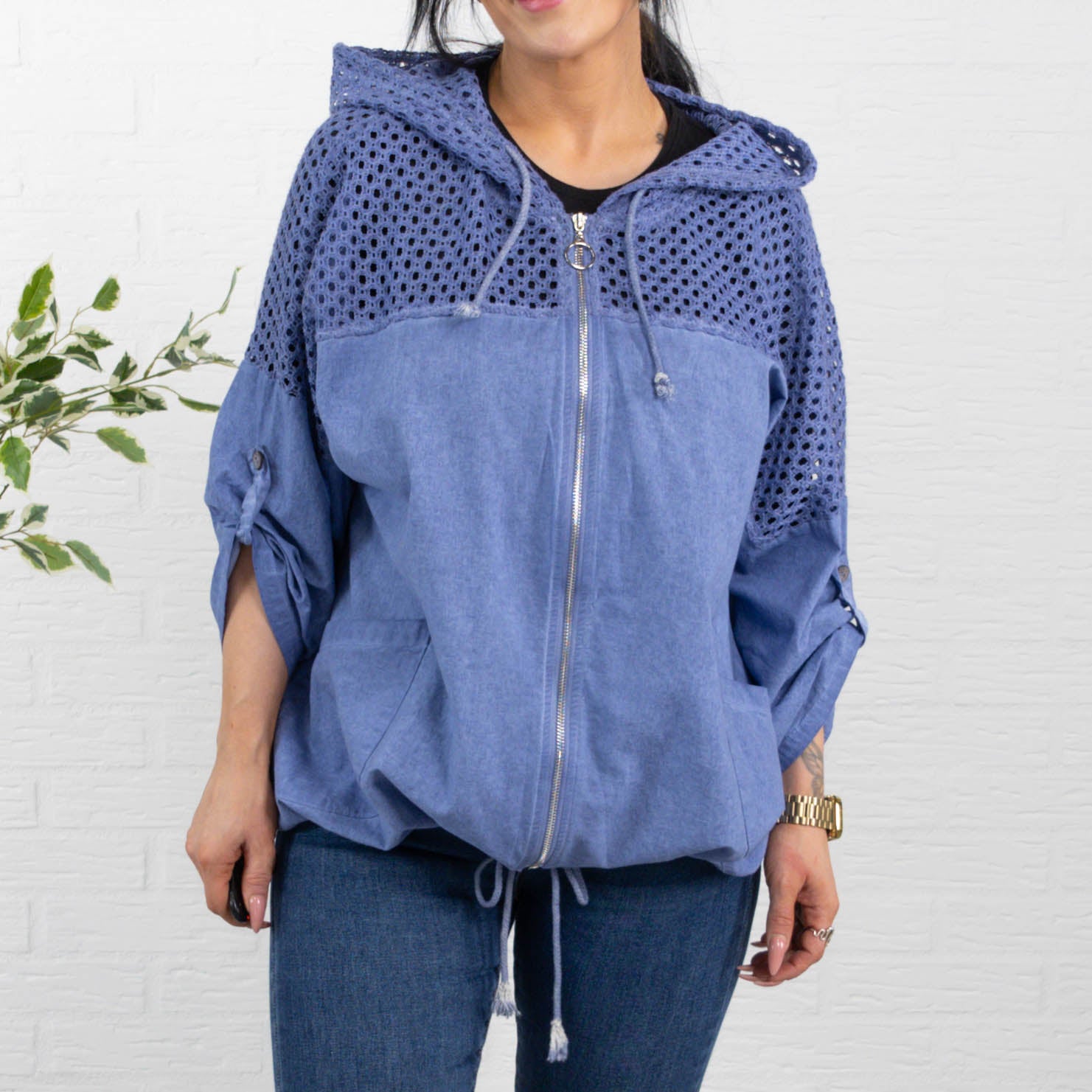 Kirsten overdel, Blå