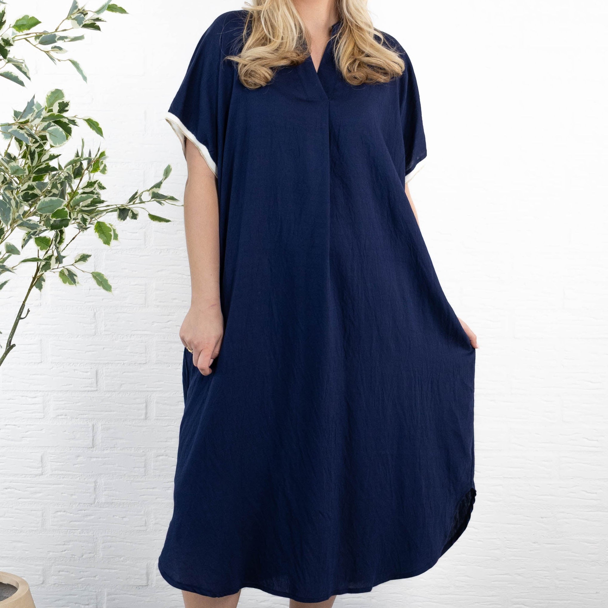 Henriette kjole, Navy
