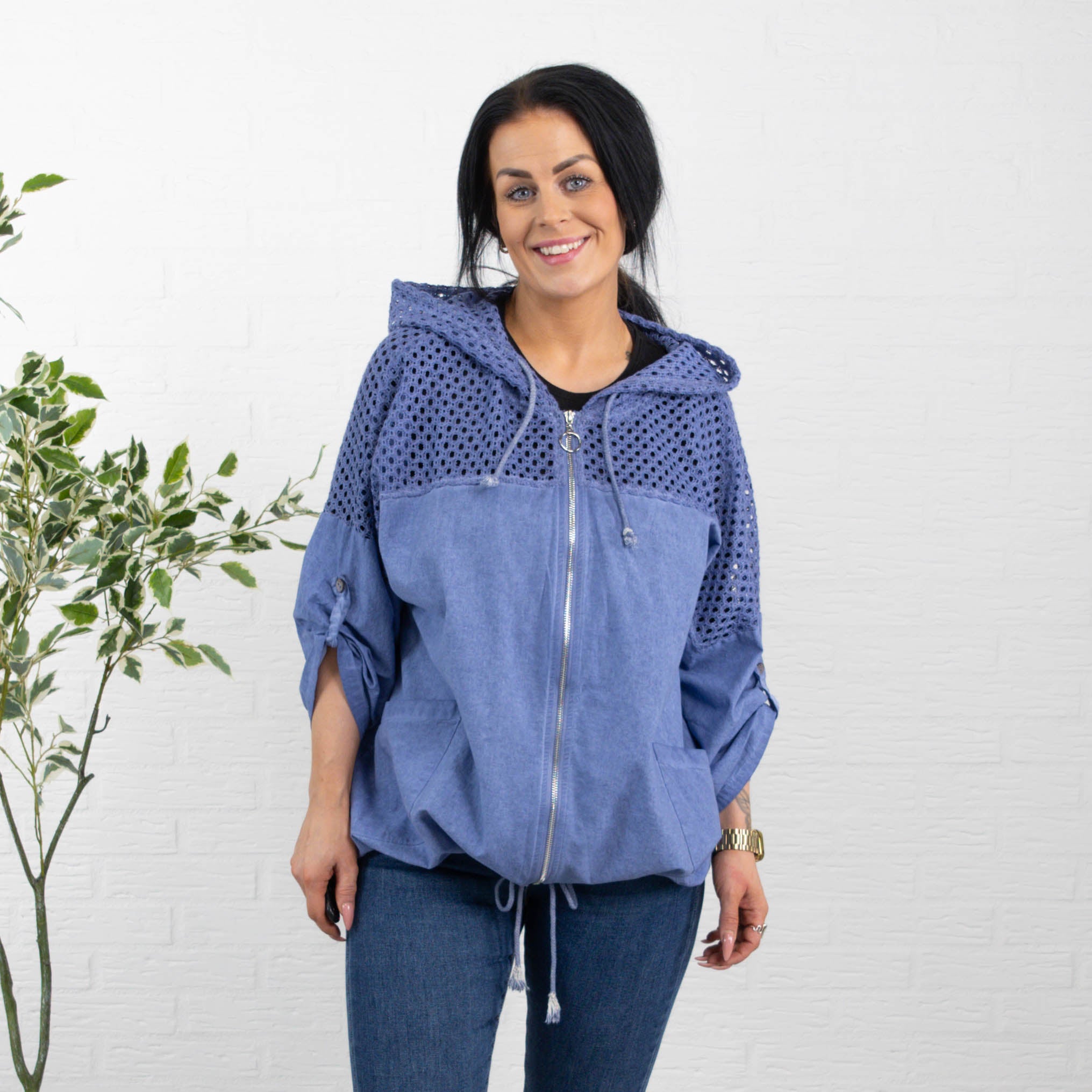 Kirsten overdel, Blå