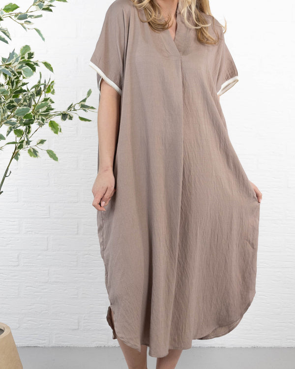 Henriette kjole, Taupe