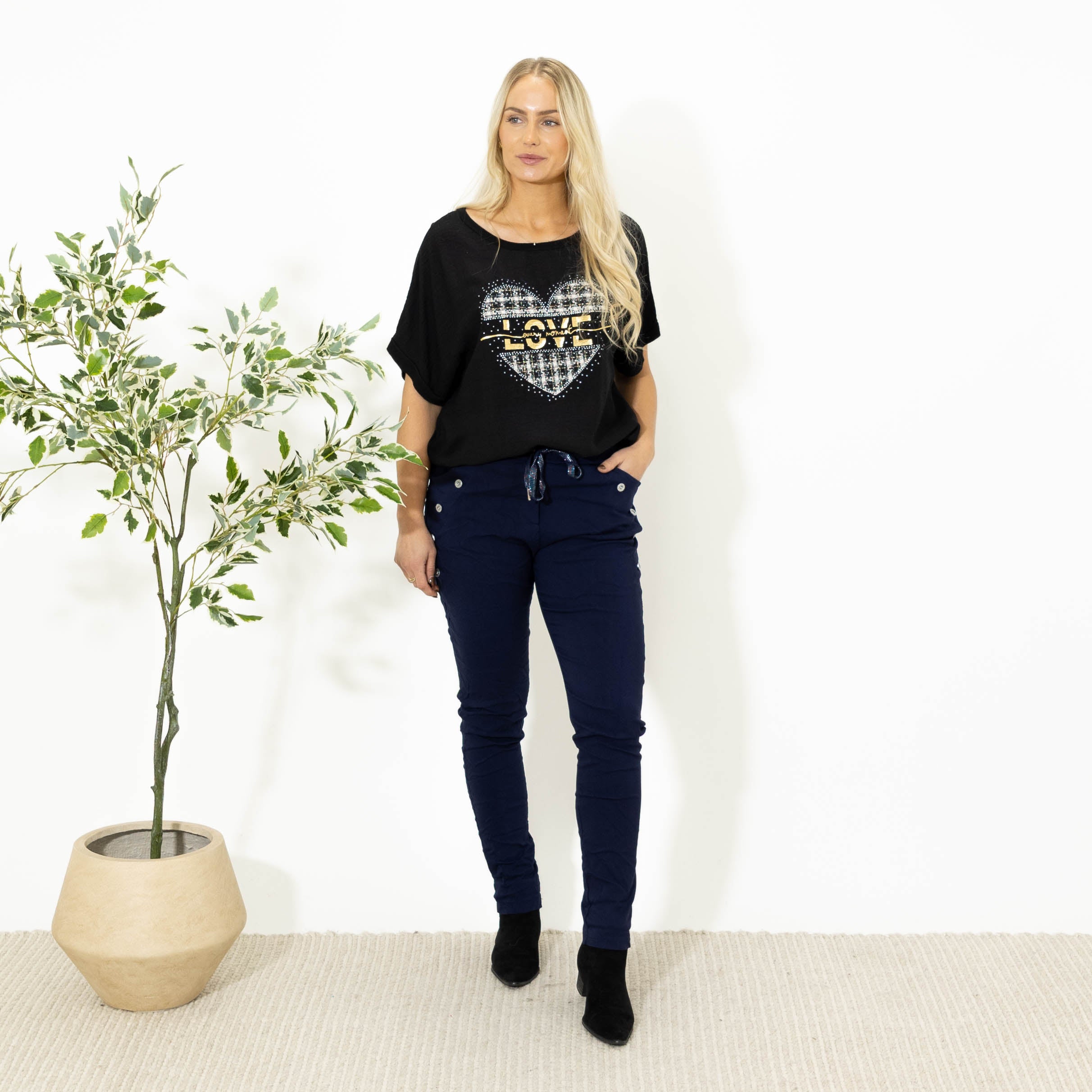 Ziggie bukser, Navy