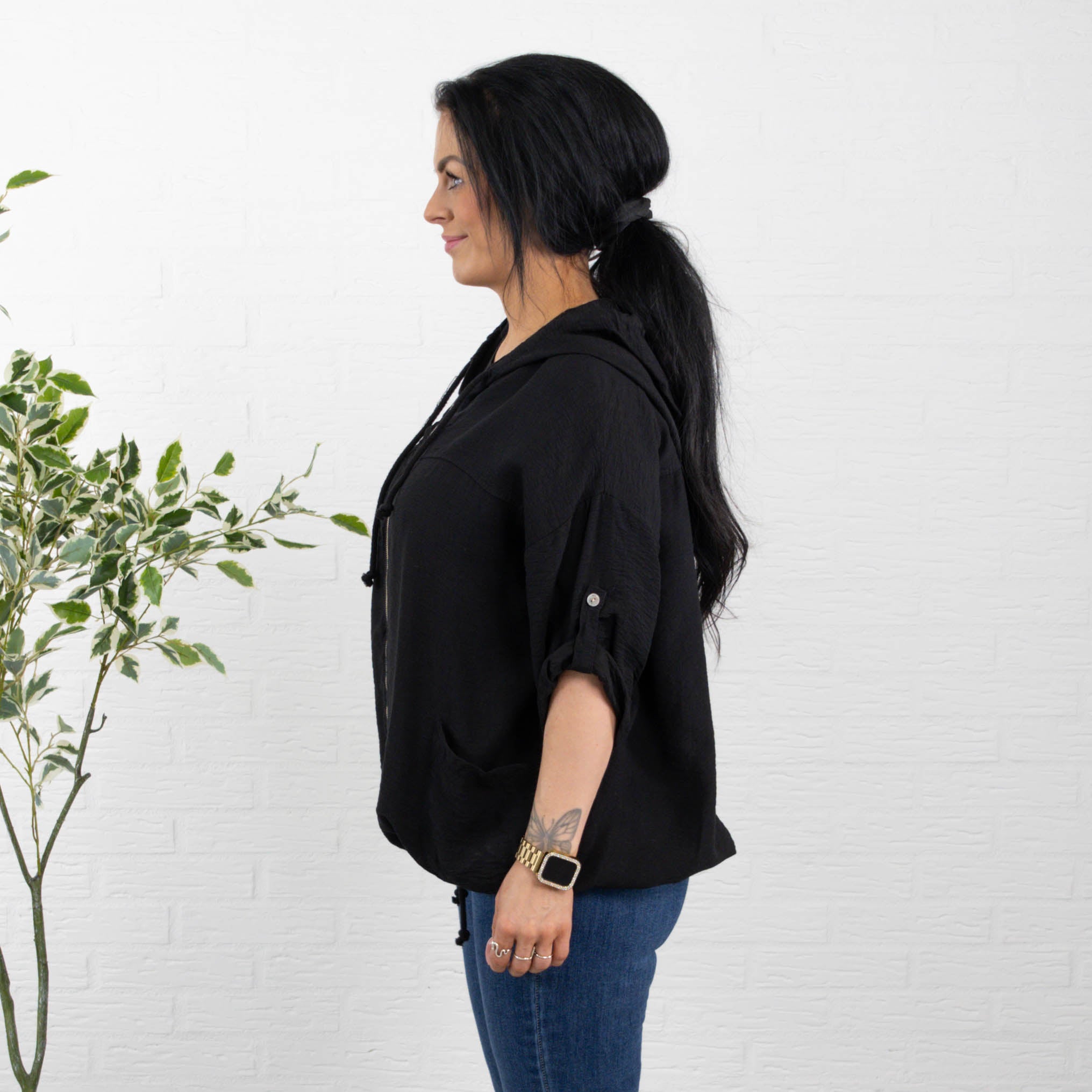 Jenny cardigan, Sort