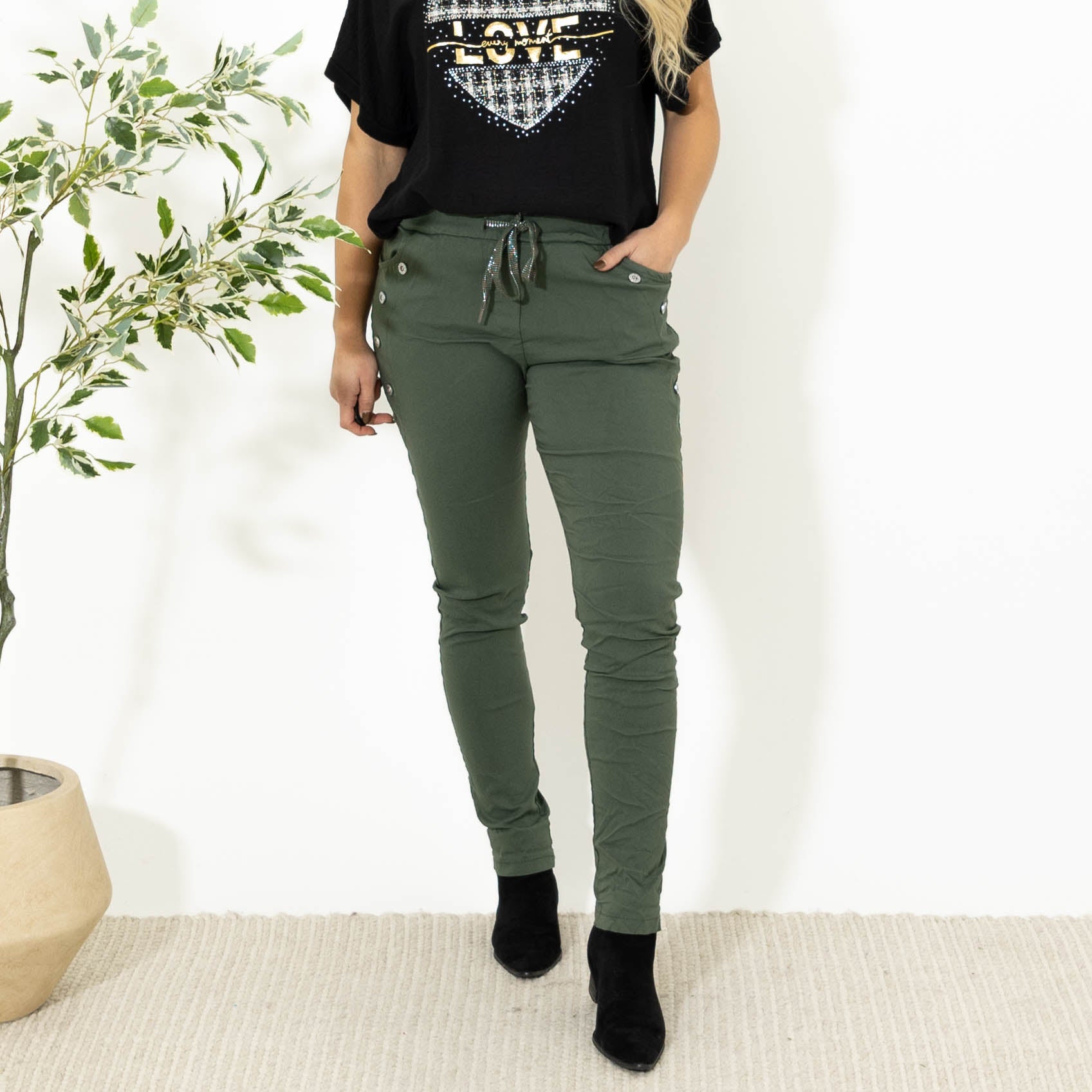 Ziggie bukser, Khaki