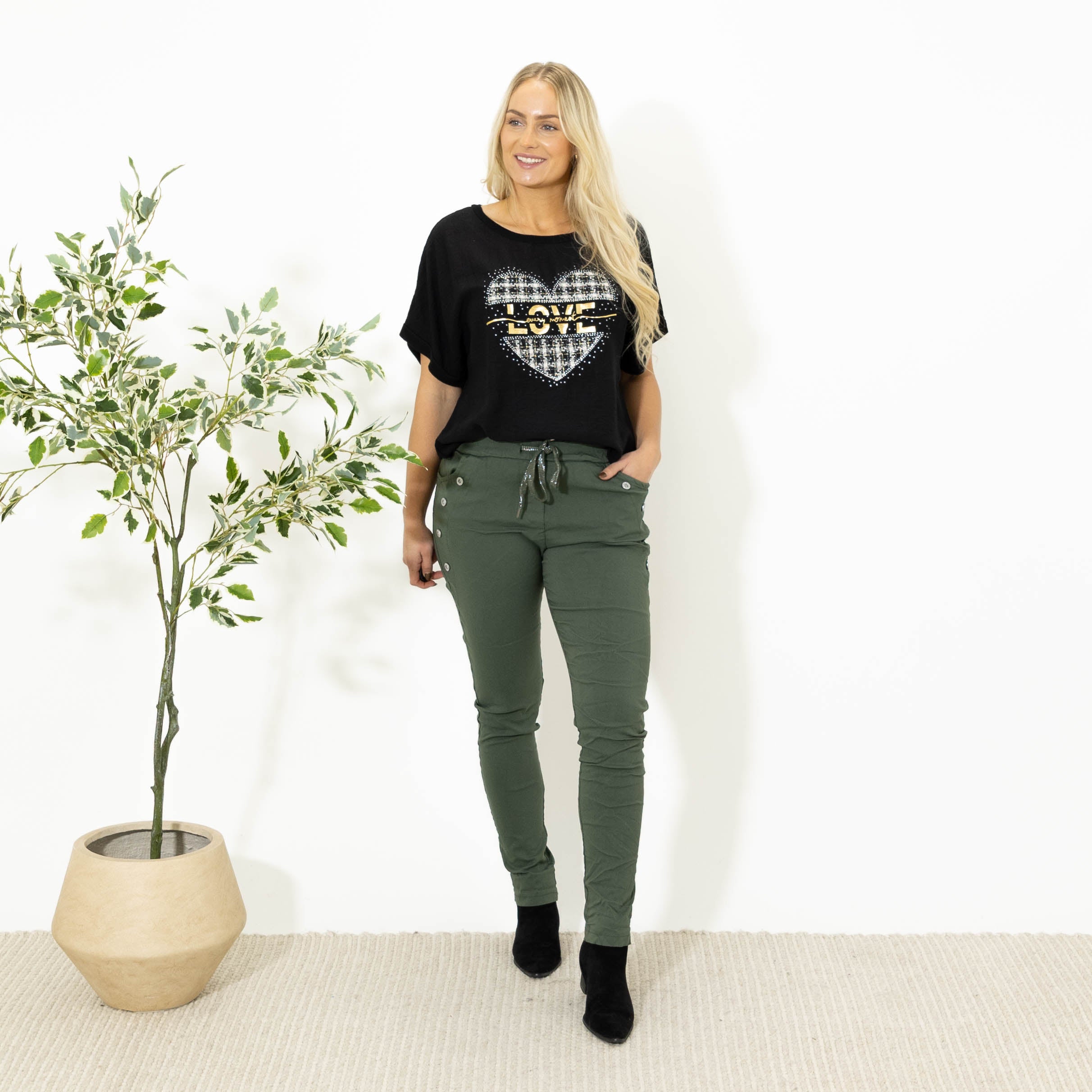 Ziggie bukser, Khaki