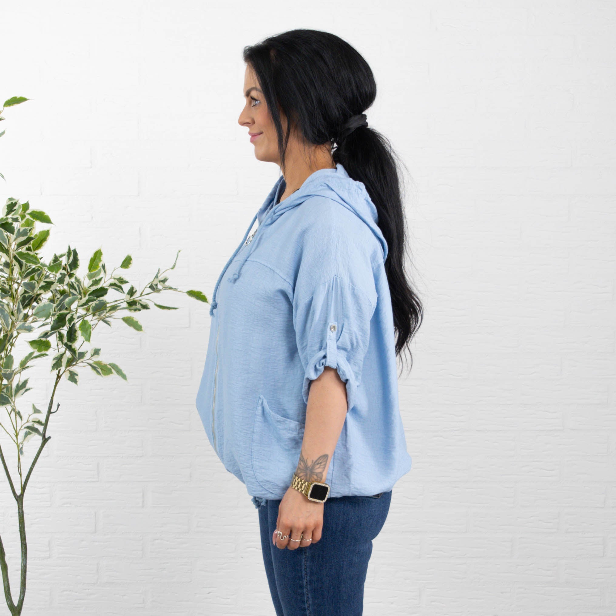 Jenny cardigan, Blå