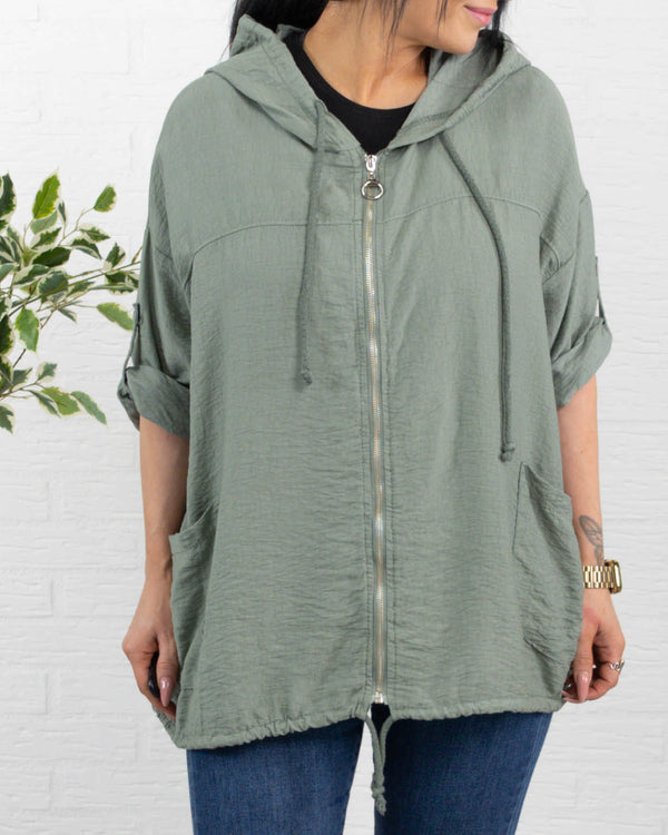Jenny cardigan, Khaki