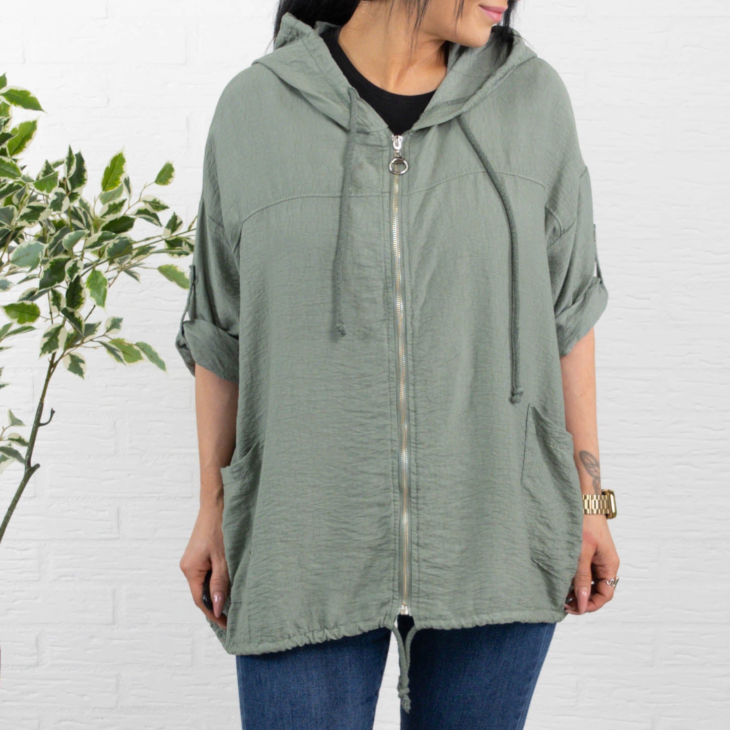 Jenny cardigan, Khaki