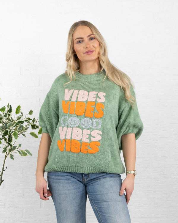 Good Vibes strik, Khaki