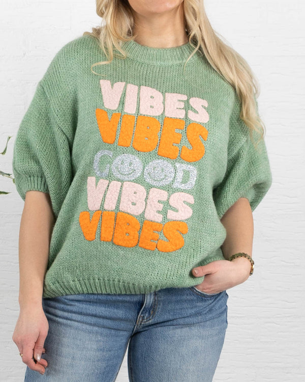 Good Vibes strik, Khaki