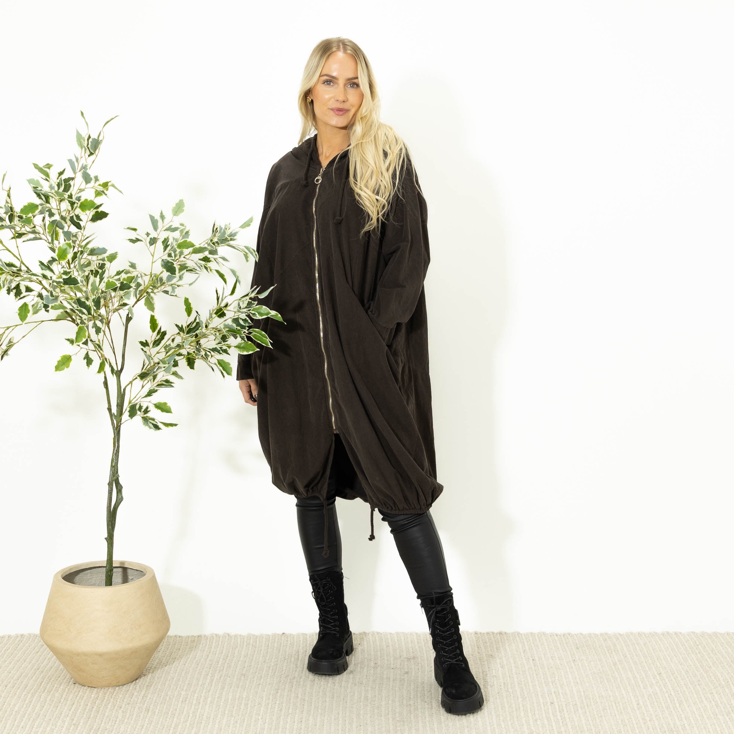 Harriet cardigan/kjole, Choko