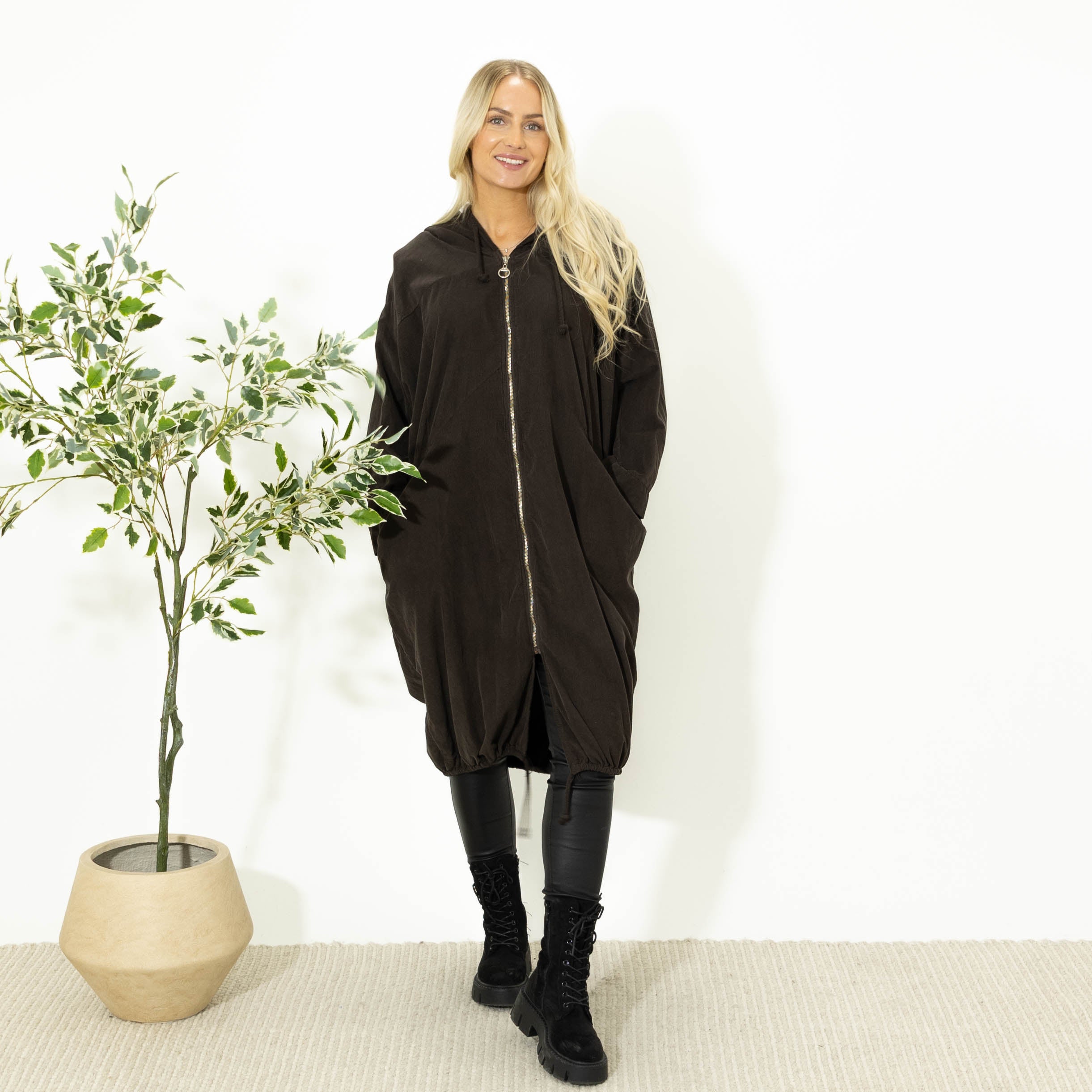 Harriet cardigan/kjole, Choko